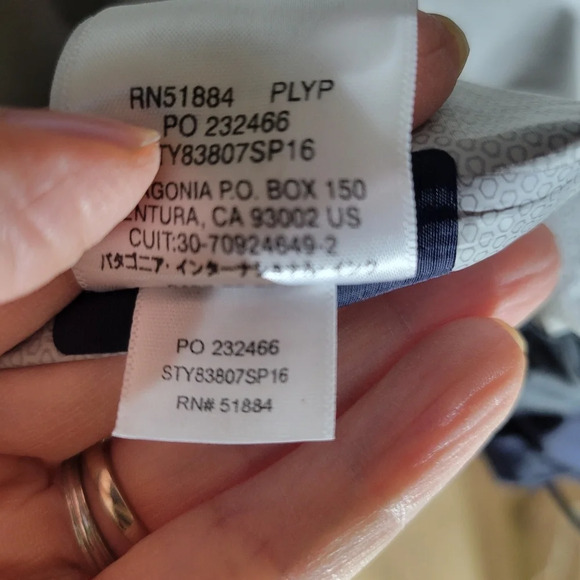 Patagonia nylon  hooded shell windbreaker jacket two toned purple small - Picture 10 of 12